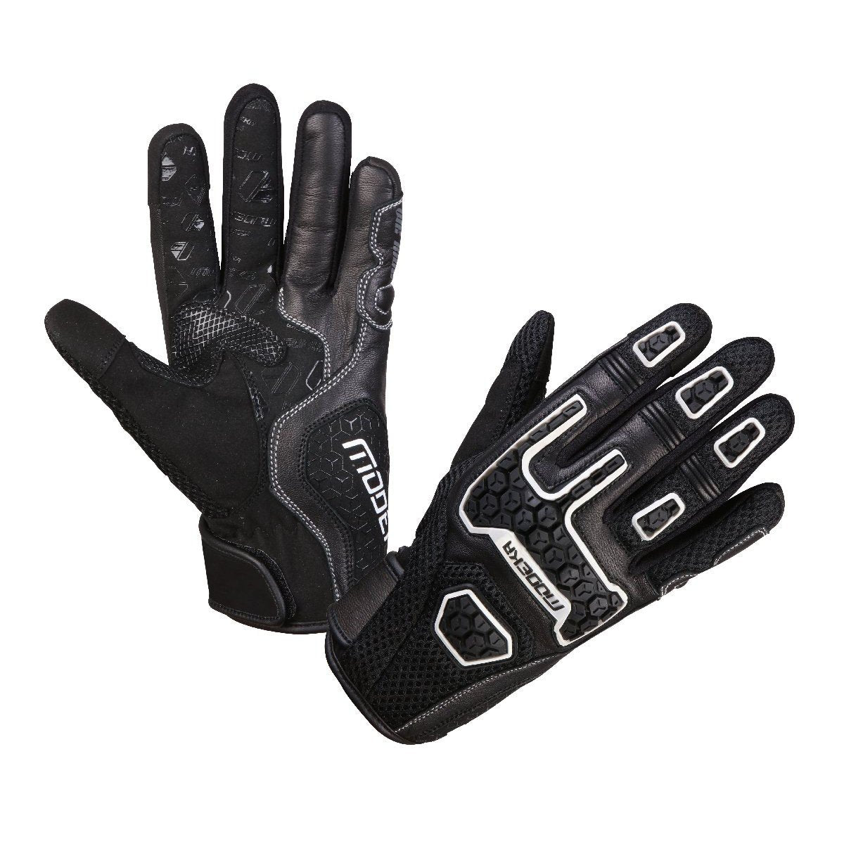 Ръкавици Modeka Dracon Black/White