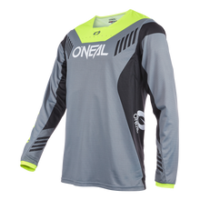 Вело джърси O'NEAL ELEMENT FR HYBRID V.22 GRAY/NEON YELLOW