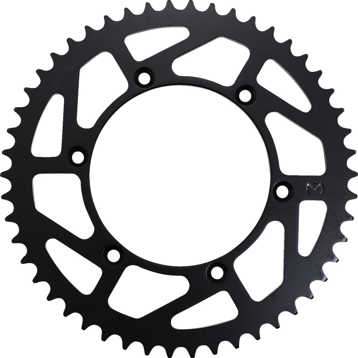 Задна зъбчатка / 50 зъба / 520 стъпка / черна / стомана MOOSE RACING 1210-251-50-STL