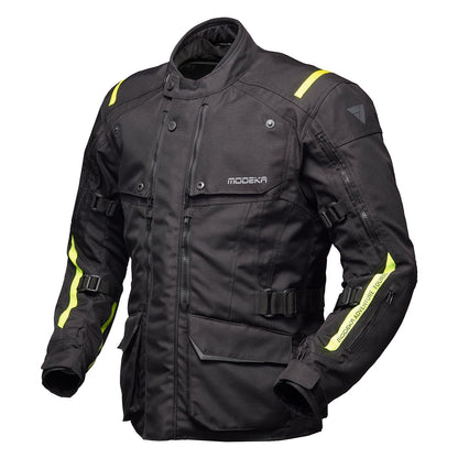 Туристически мото яке 4 сезона Modeka Varus Black/Yellow