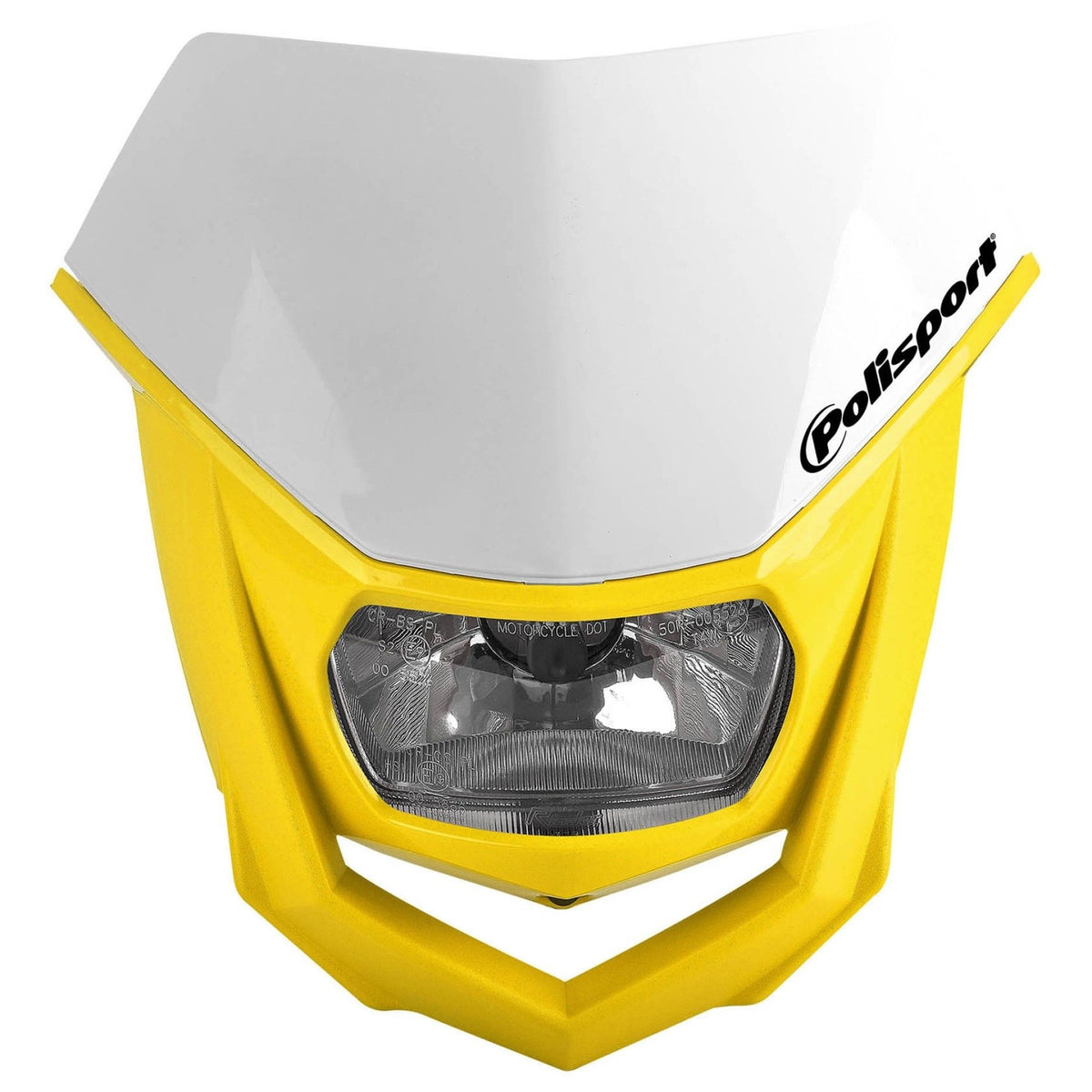 Фар Polisport HALO - WHITE/YELLOW