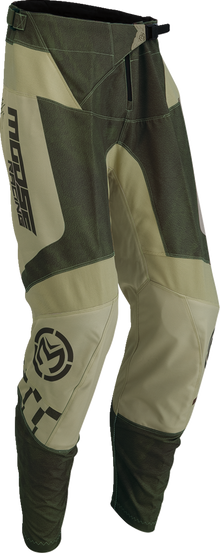 Мотокрос брич MOOSE RACING QUALIFIER GREEN/TAN