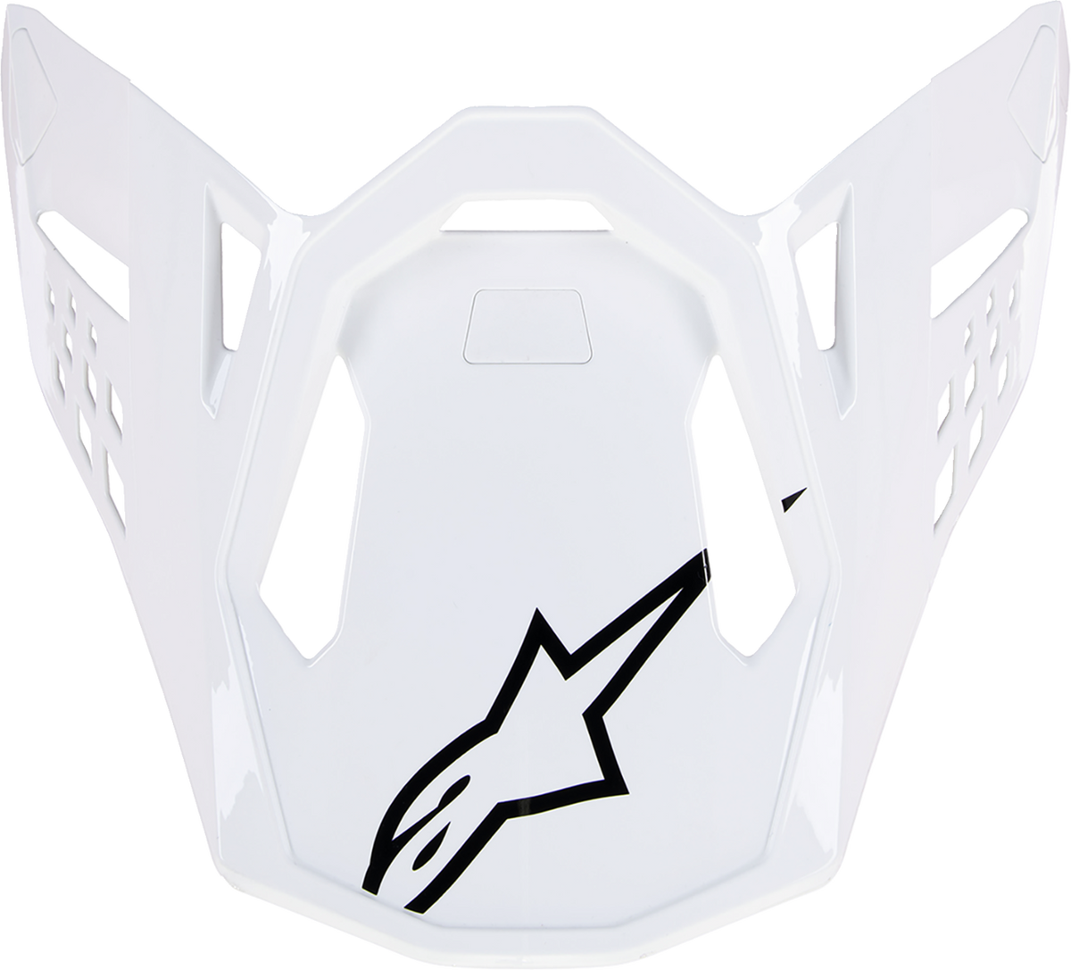 Козирка за мотокрос каска ALPINESTARS Supertech M10 WHT