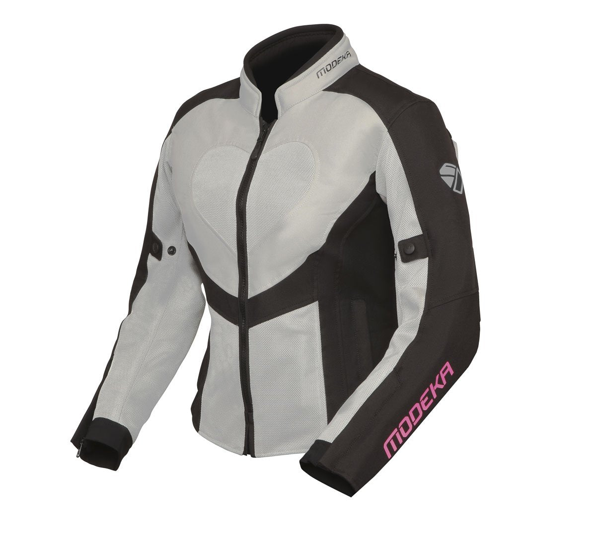 Спортно туристическо дамско лятно мото яке Modeka Emma Air Light/Grey