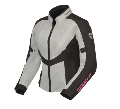 Спортно туристическо дамско лятно мото яке Modeka Emma Air Light/Grey