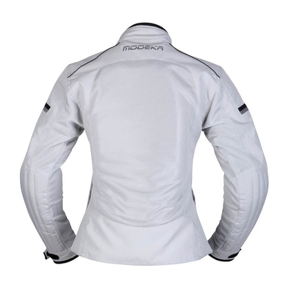 Спортно туристическо дамско лятно мото яке Modeka Veo Air Ligh Grey
