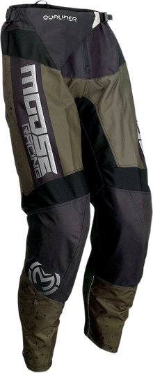 Мотокрос брич MOOSE RACING QUALIFIER BLACK/OLIVE