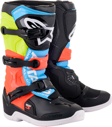 Детски мотокрос ботуши ALPINESTARS Tech 3S Yellow/ Red/ Blue/ Black