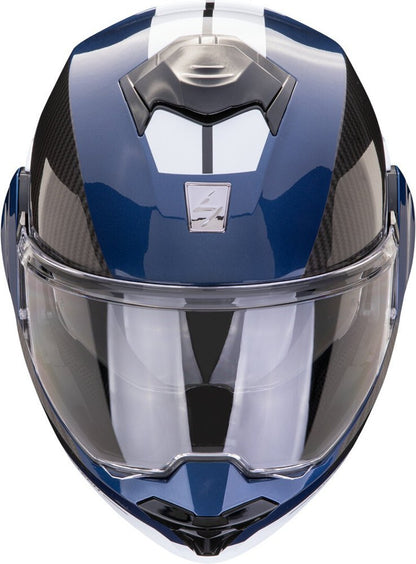Каска Scorpion Exo-Tech Evo Team Blue/Black/White