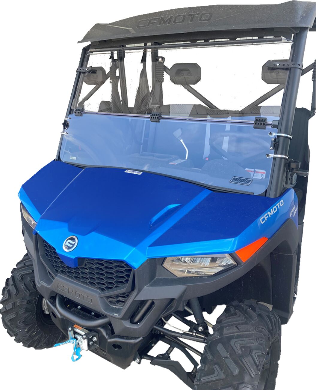 Предно стъкло пълно сгъваемо CFMOTO U600 MOOSE RACING LEMA100-0052