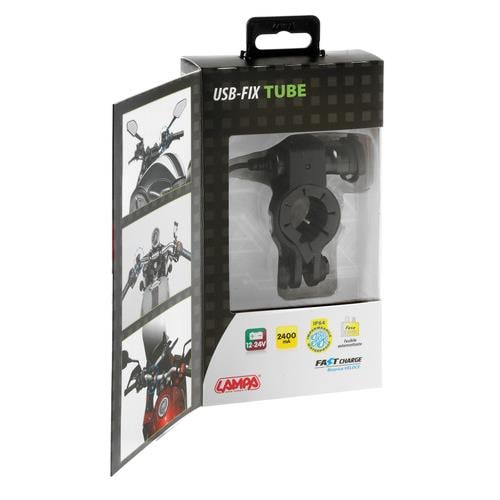 USB зарядно за мотоциклет 2400 mA - 12/24V 38832