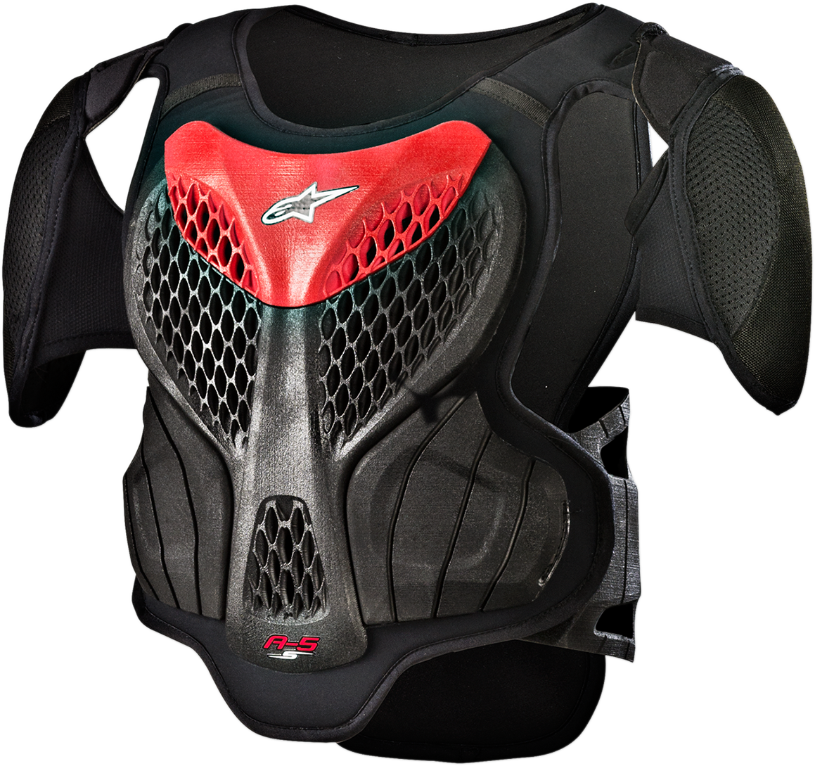 Детска броня ALPINESTARS  A-5 S Body Armor BLACK/RED