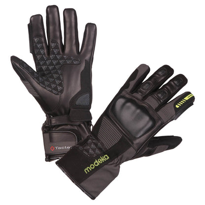 Дамски мото ръкавици Modeka Tacoma Black/Dark Grey