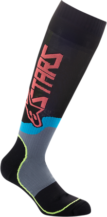 Детски чорапи ALPINESTARS YTH MX PLUS2 BLACK/YELLOW/RED