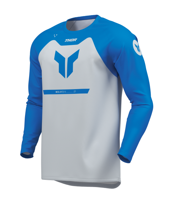 Мотокрос джърси THOR RIDEMODE MENACE BLUE