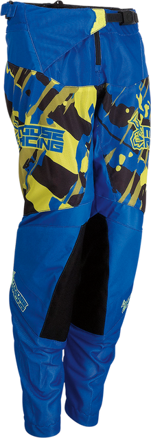 Детски мотокрос брич MOOSE RACING AGROID YOUTH BLUE/HI-VIZ