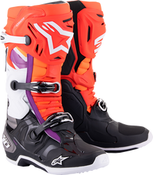 Мотокрос ботуши ALPINESTARS TECH 10 BK/RD/OR/WT