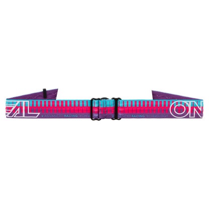 Мотокрос очила O'NEAL B-10 STRIPED PINK/PURPLE - CLEAR V.26