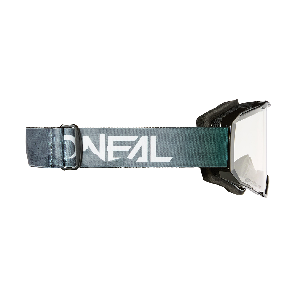 Мотокрос очила O'NEAL B-22 COVERT GRAY/GREEN - CLEAR