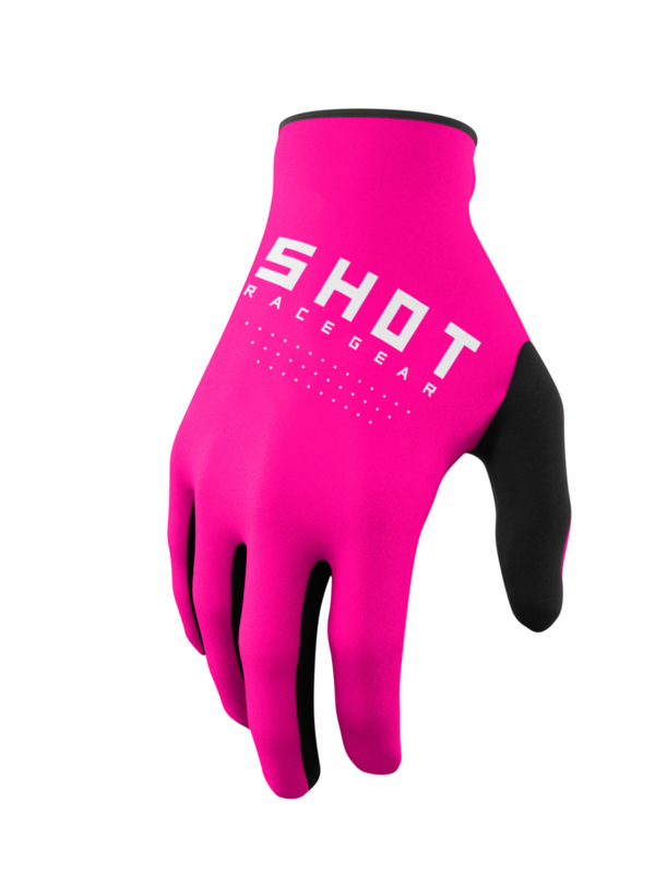 Мотокрос ръкавици SHOT Raw Pink