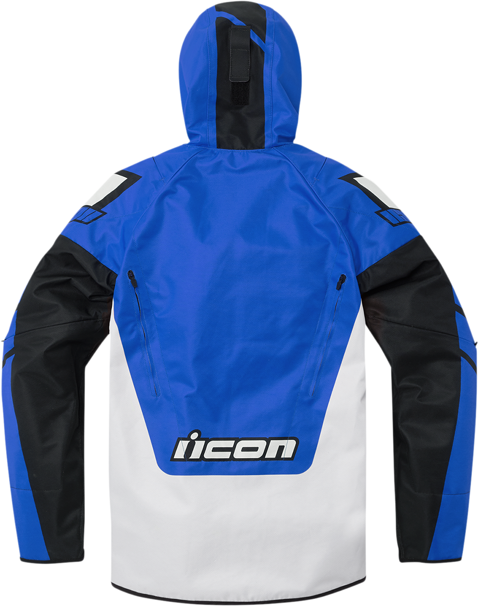 Текстилно мото яке ICON AIRFORM RETRO BLUE