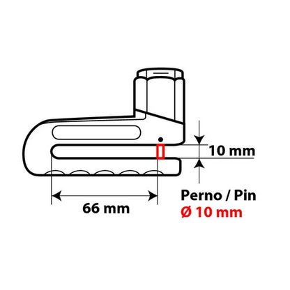 Заключвалка DISK BRAKE – 65390
