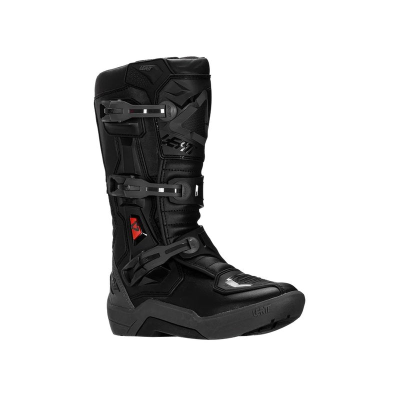 Детски мотокрос ботуши Leatt Moto 3.5 Jr Stealth Black/Grey