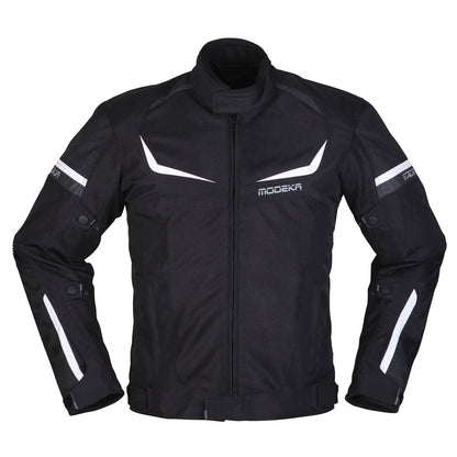 Спортно туристичеко лятно мото яке с водоустойчива мембрана  Modeka Yannik Air Black/White