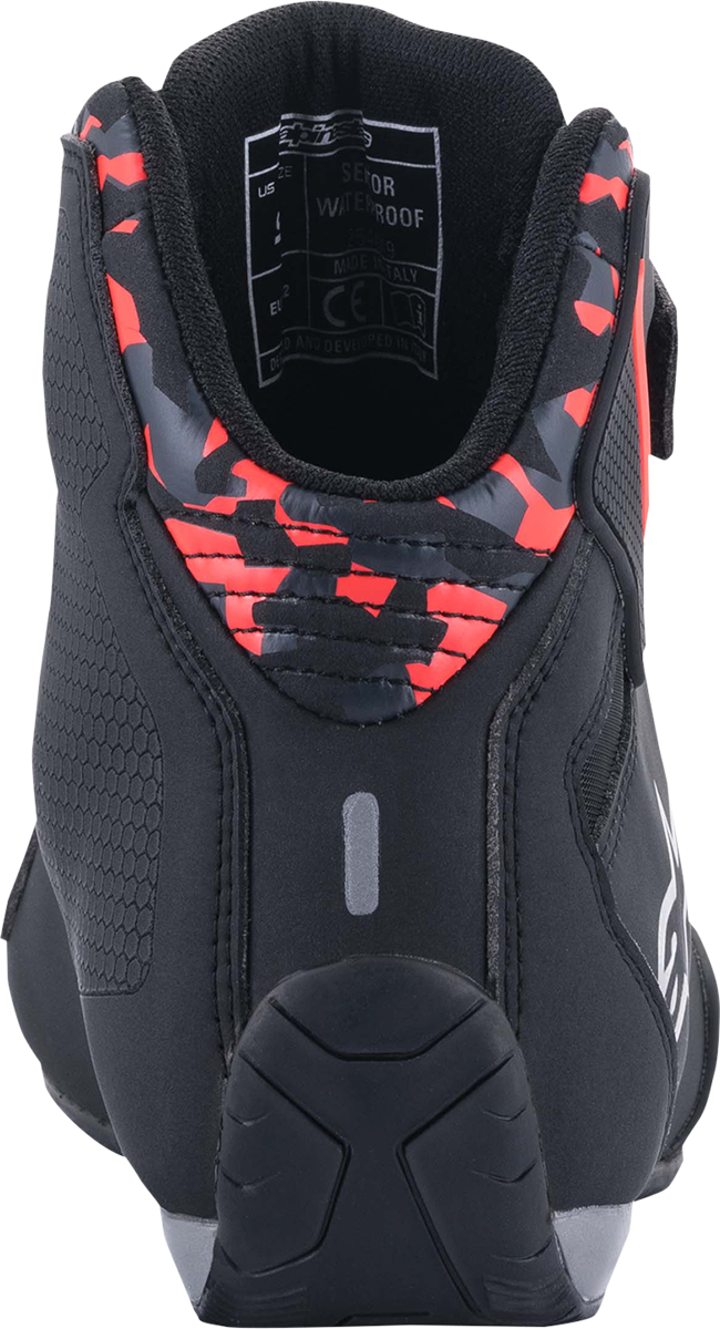Мото боти ALPINESTARS Sektor Waterproof  BK/G/RD