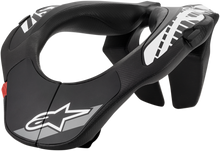 Детска протекторна яка ALPINESTARS NECK SUPPORT BLACK/WHITE