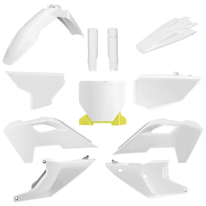 Комплект пластмаси POLISPORT Full Kit HUSQVARNA FC/TC 23-24г white