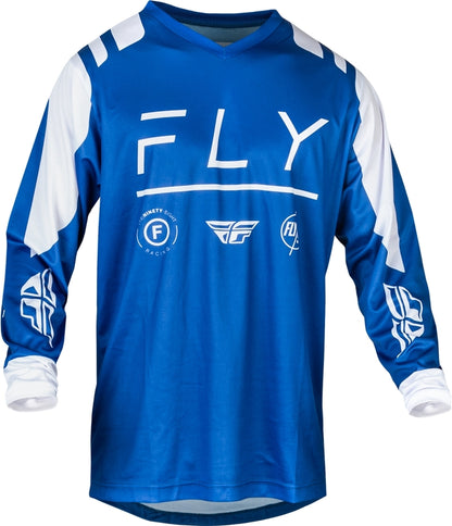Мотокрос блуза FLY RACING F-16 Riding -Blue/White