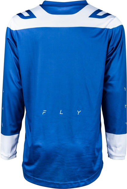 Мотокрос блуза FLY RACING F-16 Riding -Blue/White