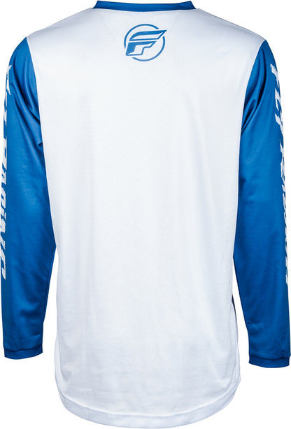 Детска мотокрос блуза FLY RACING F-16 Riding - True Blue/White