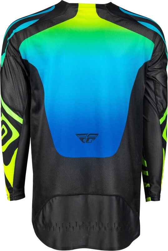 Мотокрос блуза FLY RACING Evolution DST S.E. Zen - Black/Blue/Hi-Vis 2025