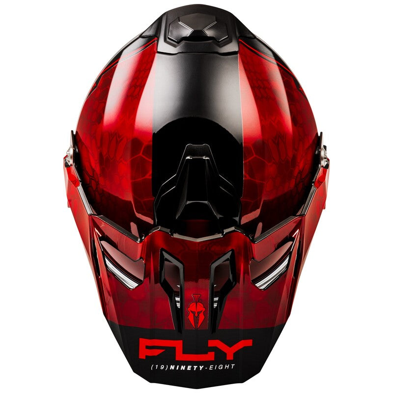 Ендуро каска FLY RACING Trekker Conceal-Red/Black 2025