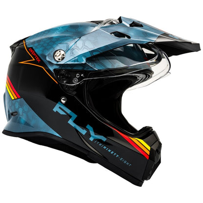 Ендуро каска FLY RACING Trekker Conceal-Slate/Black/Red 2025