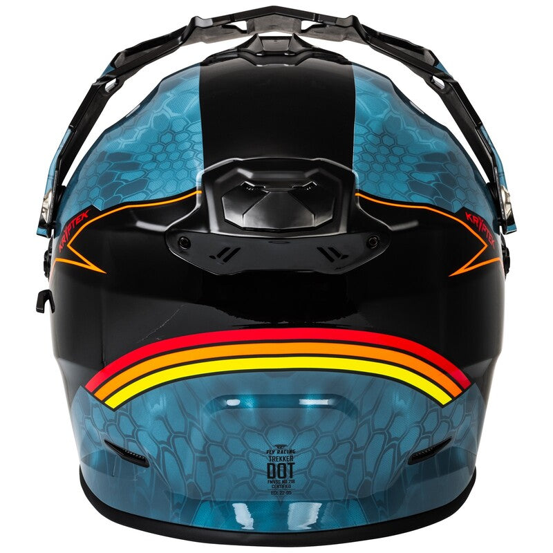 Ендуро каска FLY RACING Trekker Conceal-Slate/Black/Red 2025