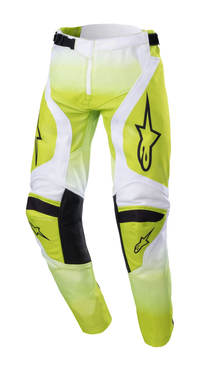 Детски мотокрос брич ALPINESTARS RACER PUSH YELLOW/WHITE