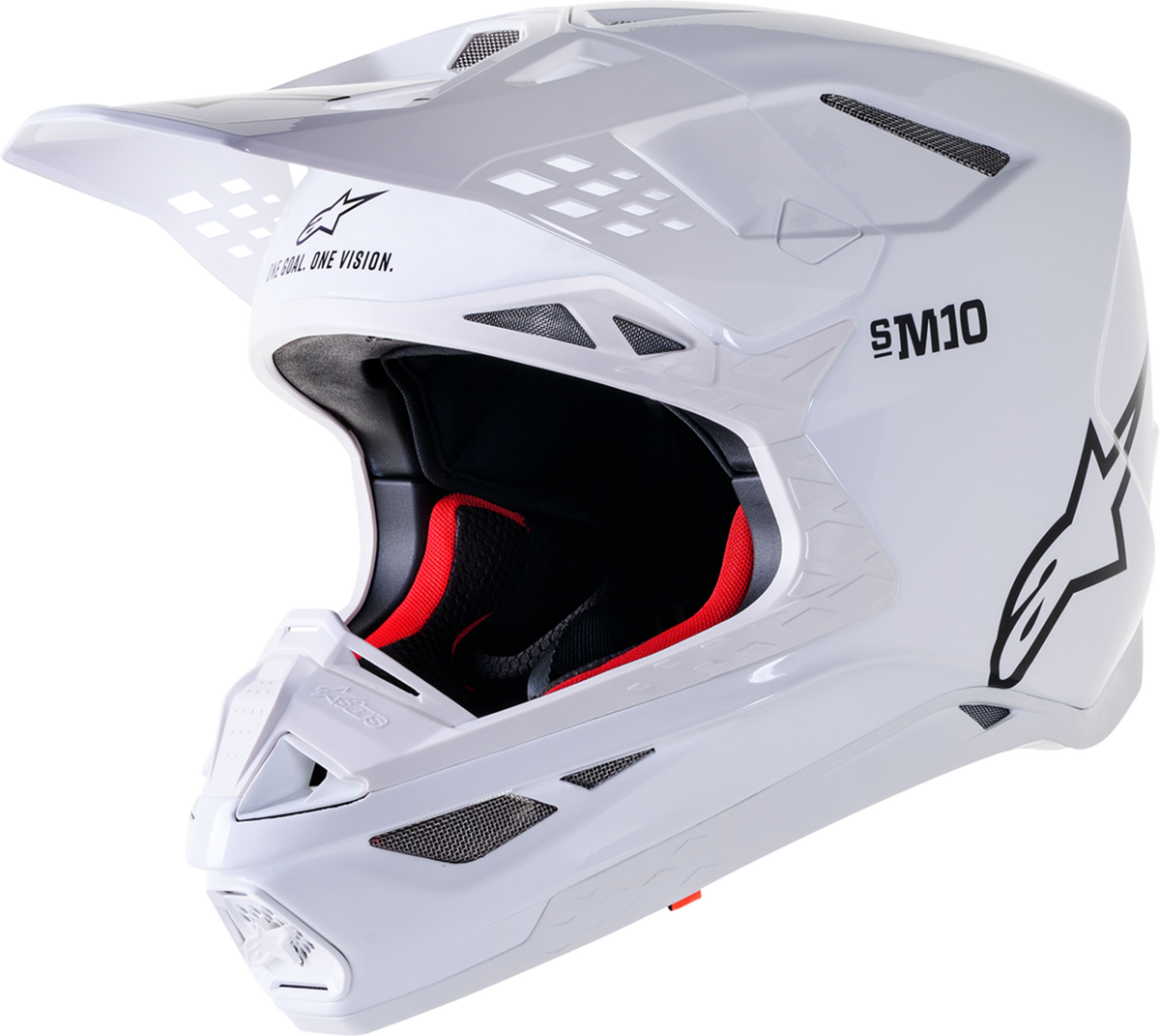 Мотокрос каска ALPINESTARS SM10 SOLID WHT