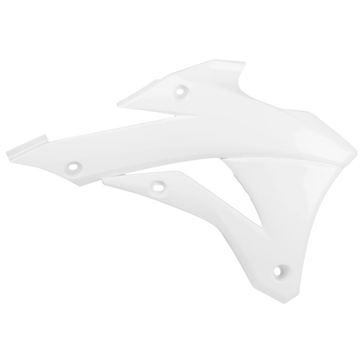 Пластмасови капаци за радиатор Polisport Kawasaki KX85/100 - 2014-21 White