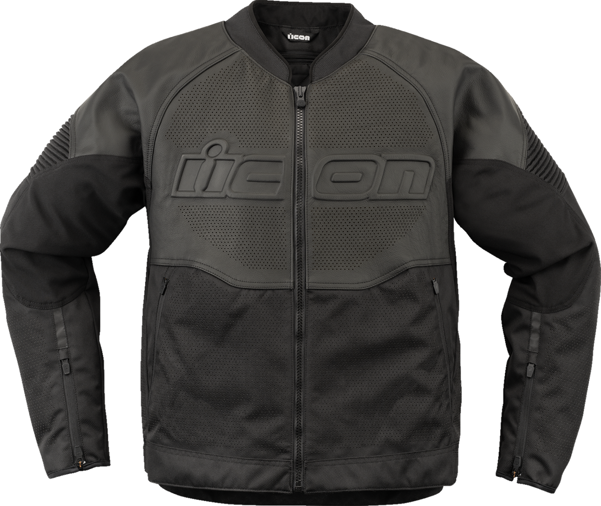 Кожено яке ICON Overlord3™ CE Leather BLACK