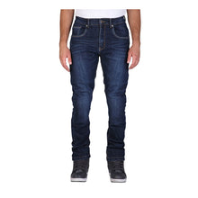 Мото дънки Modeka Glenn II Stone Wash Blue - къси/short
