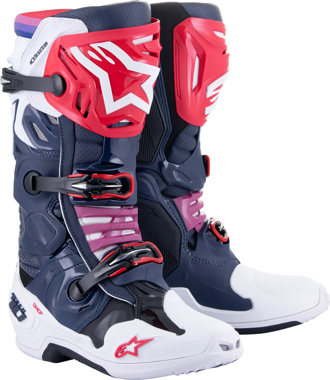 Мотокрос ботуши ALPINESTARS TECH 10 SUPERVENTED RAINBOW