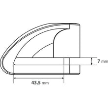 Заключвалка диск Stone red 90589