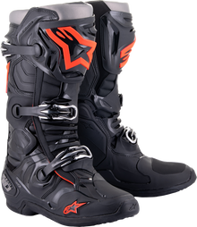 Мотокрос ботуши ALPINESTARS TECH 10 BK/RD/FLUO