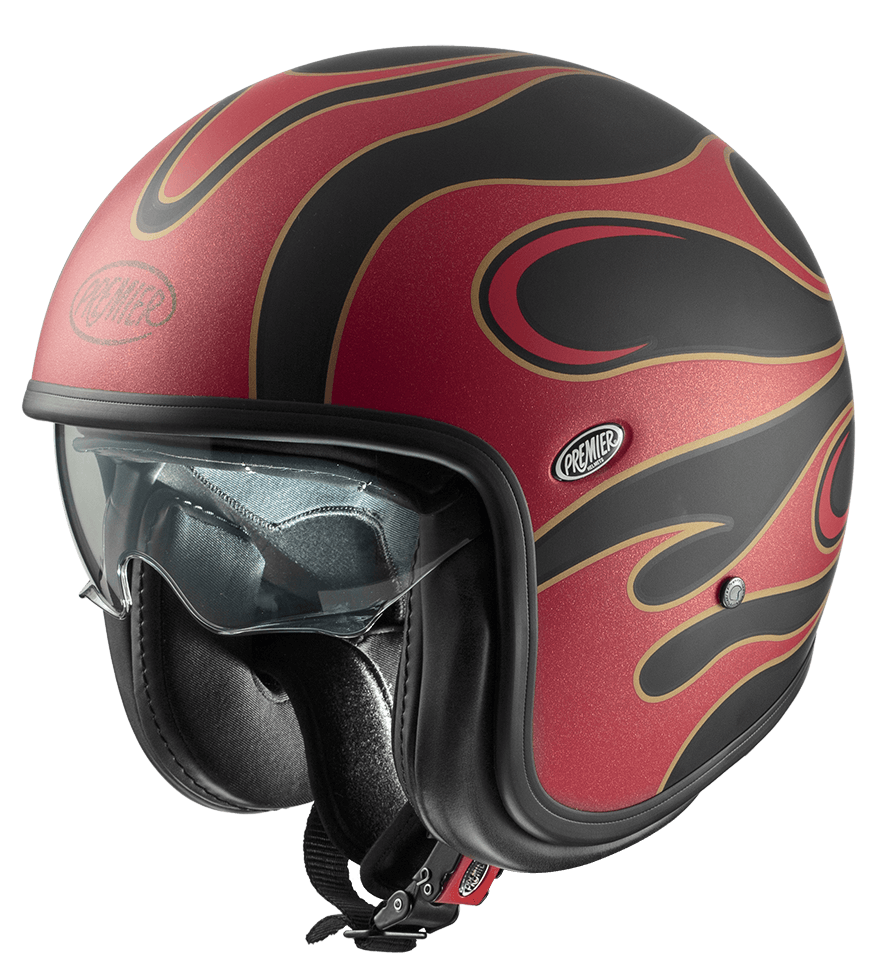 Каска PREMIER Vintage FR RED