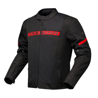Спортно лятно мото яке Modeka Jano Air Black/Red