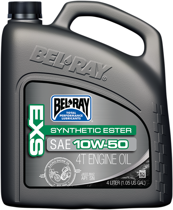 Масло BEL-RAY EXS Synthetic Ester 4T 10W-50 4L