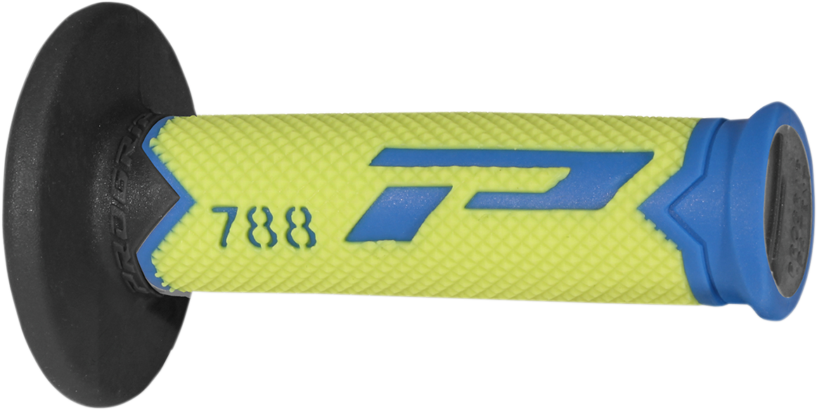 Мотокрос ръкохватки PROGRIP TRIPPLE Density 788 BLUE/YELLOW/BLACK